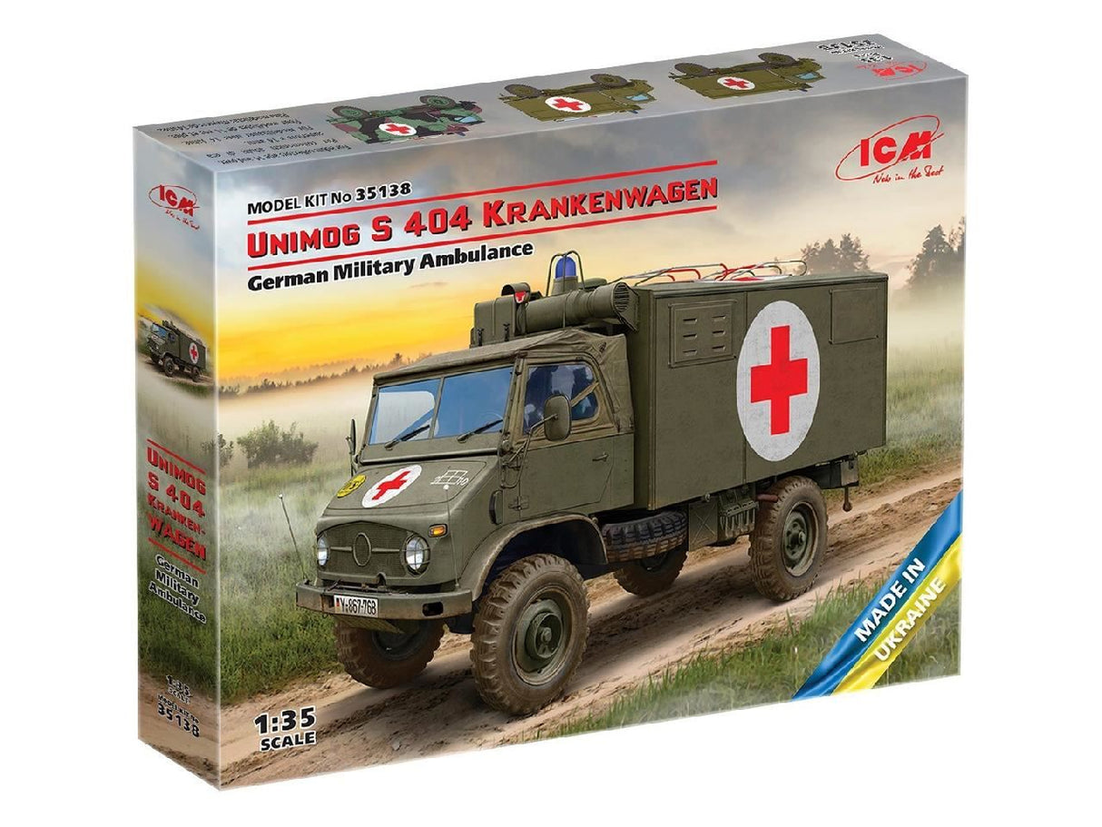 Icm Unimog S 404, German Military Ambulance
