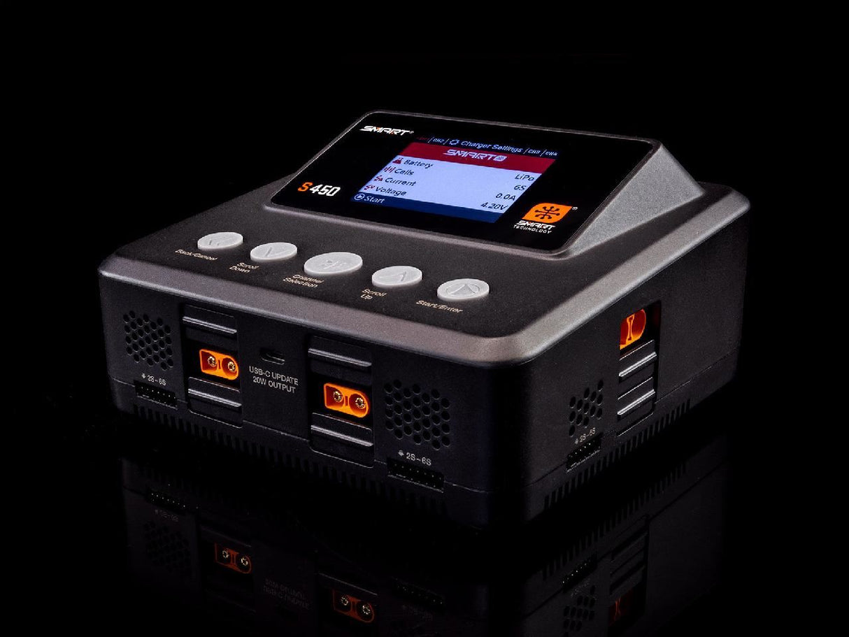 Spektrum S450 G2 Ac/Dc Smart Charger 4X50W