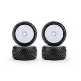 Pro-Line 1/28 Prism Front/Rear Carpet Tires Mounted 7Mm, White (4): L