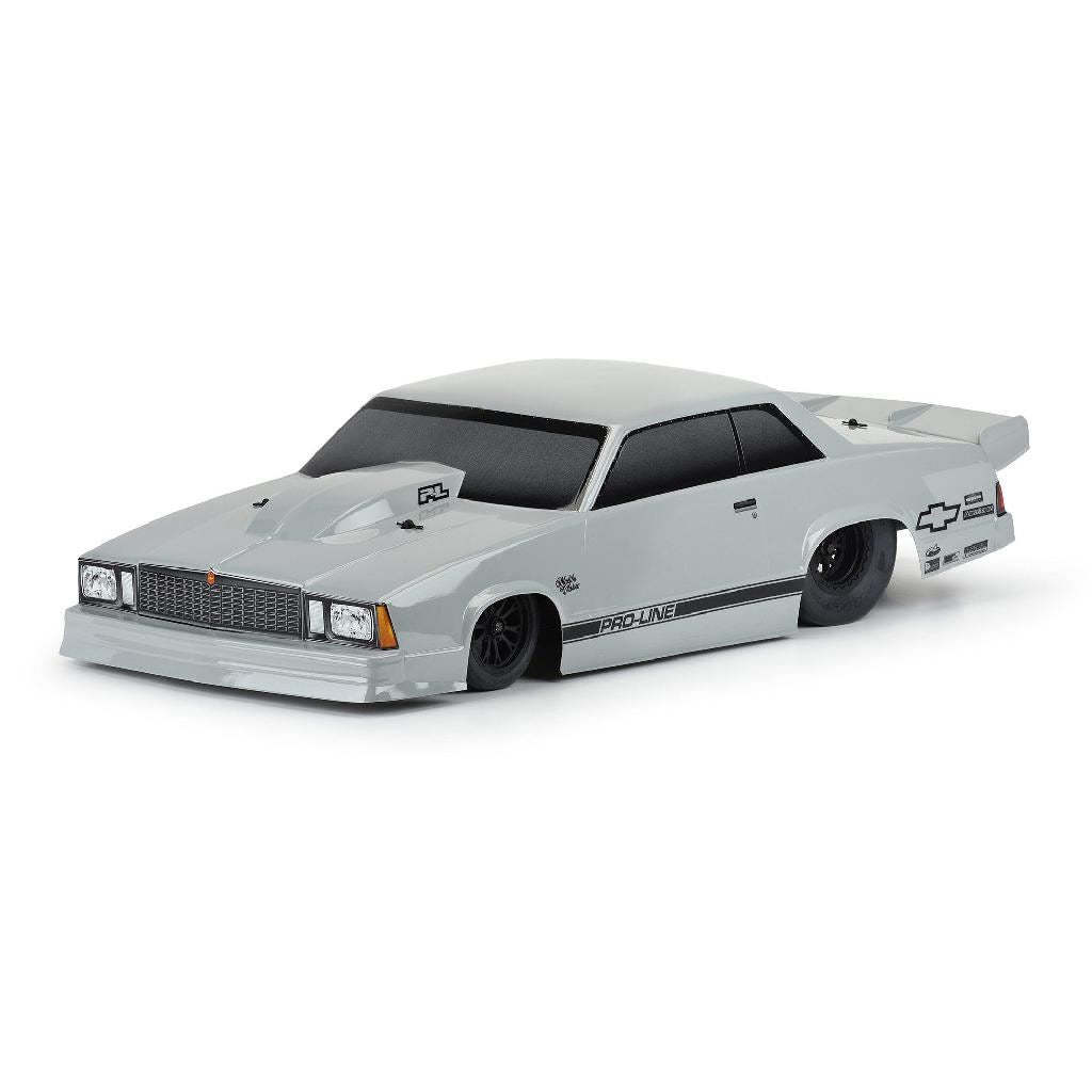 Proline 1/10 1978 Chevrolet Malibu Tough-Color Gray Body: Drag Car
