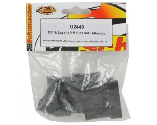 Schumacher Diff & Layshaft Mount Set - Mission