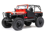 Axial 1/10 Scx10 Iii Jeep Cj-7 4X4 Rtr Rock Crawler, Red