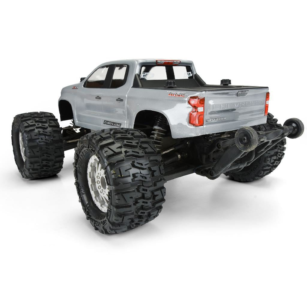 Proline 1/10 2019 Chevy Silverado Z71 Trail Boss Clear Body: Stamped