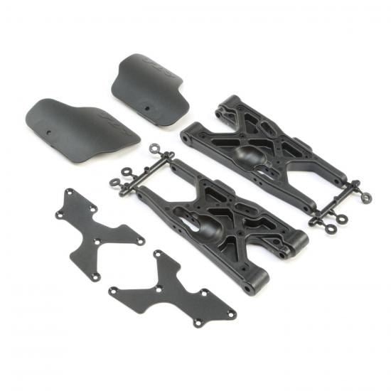 TLR Rear Arms, Inserts, Guards (2): 8X