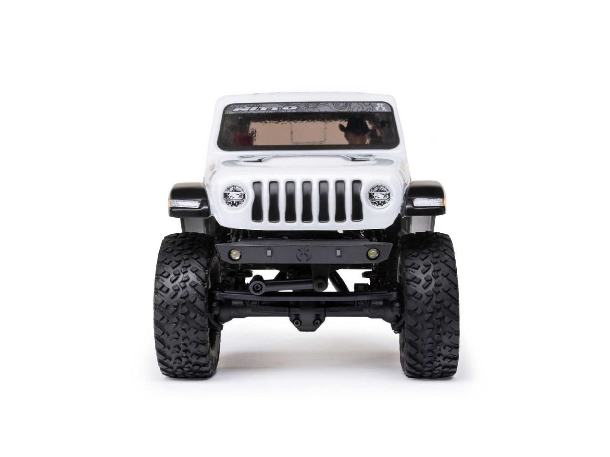 Axial SCX24 Jeep Gladiator 4WD Rock Crawler RTR, White