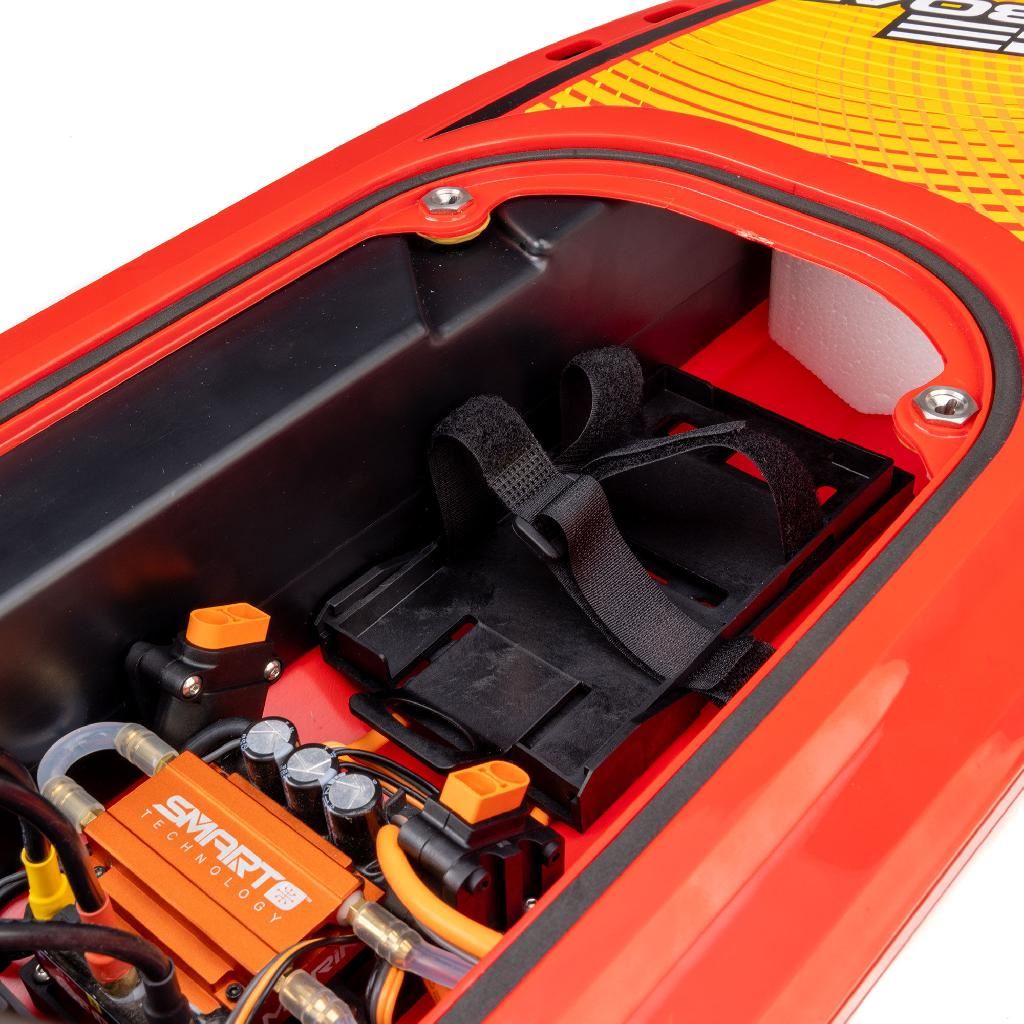 Proboat Sonicwake 36In V3 Self-Righting V-Hull Boat Rtr, Red