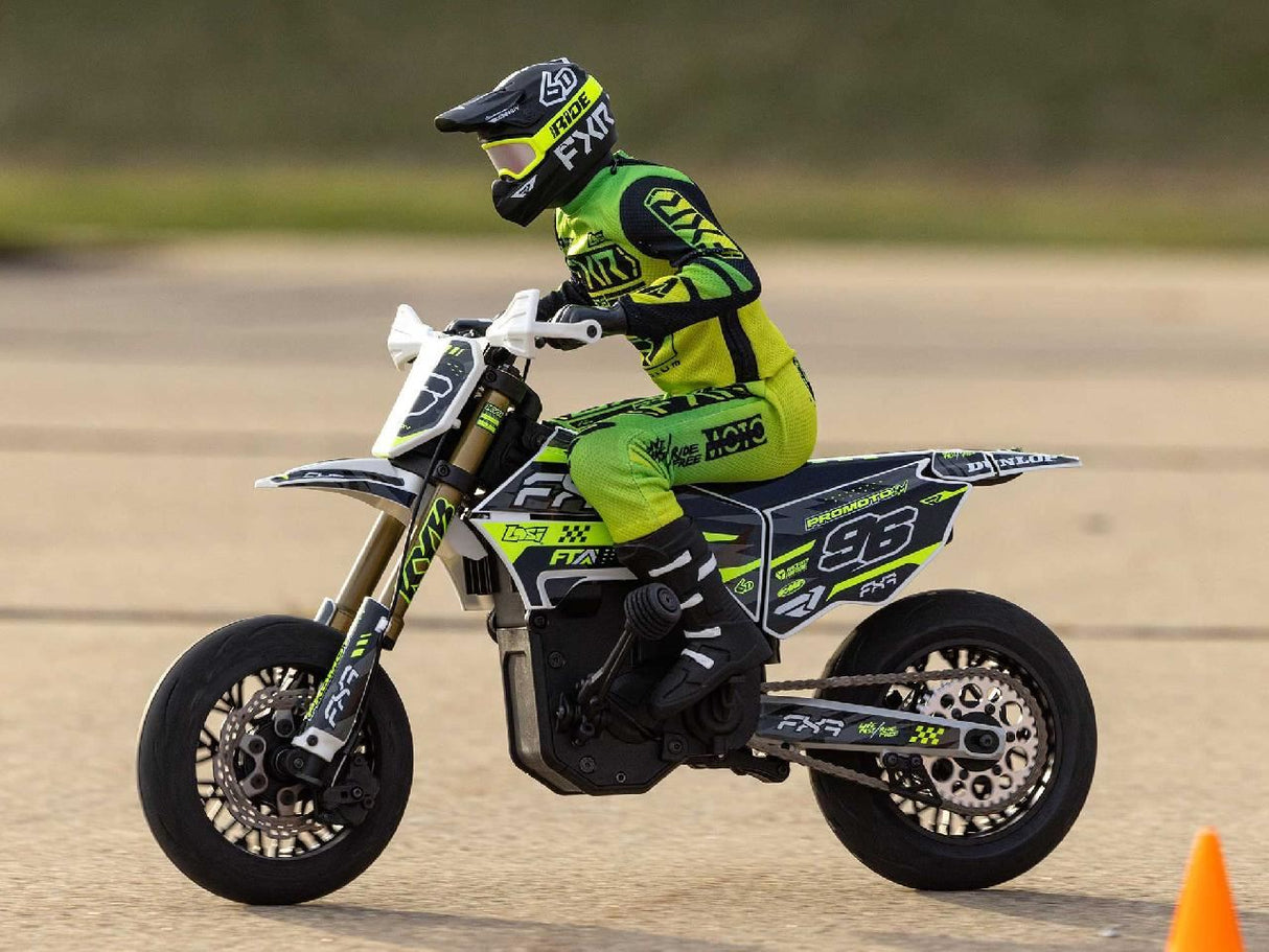 Losi 1/4 Promoto-Sm Fxr Supermoto Motorcycle Rtr (Batt & Charger)