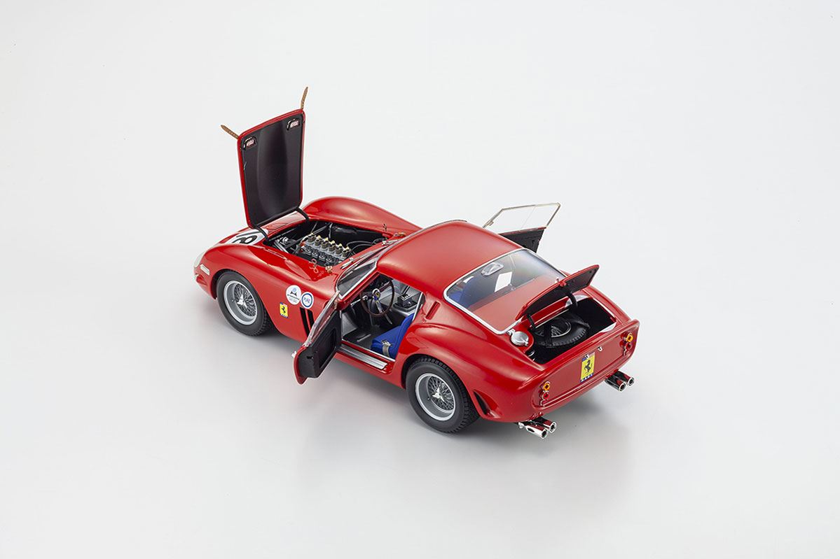 Kyosho 1:18 Ferrari 250 Gto Daytona 3H 1St Oa 1963 Nr.18