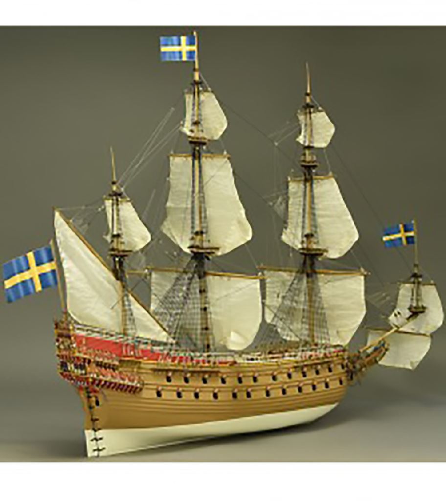 Artesania 1/65 VASA SWEDISH WARSHIP 1626 WITH FIGURINES