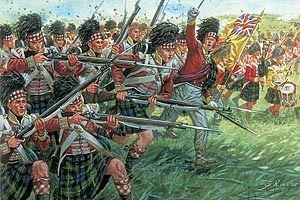 Italeri Scottish Infantry Nap War