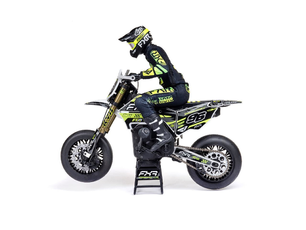 Losi 1/4 Promoto-Sm Fxr Supermoto Motorcycle Rtr Basic