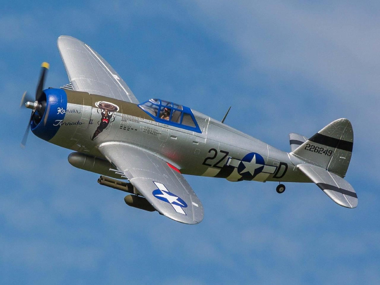 E Flite P-47 Razorback 1.2m PNP