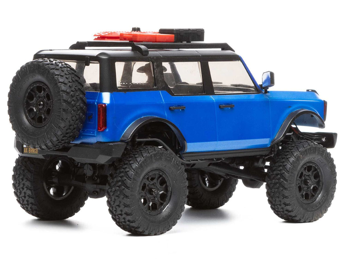 Axial 1/24 SCX24 2021 Ford Bronco 4WD Truck Brushed RTR, Blue