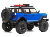 Axial 1/24 SCX24 2021 Ford Bronco 4WD Truck Brushed RTR, Blue