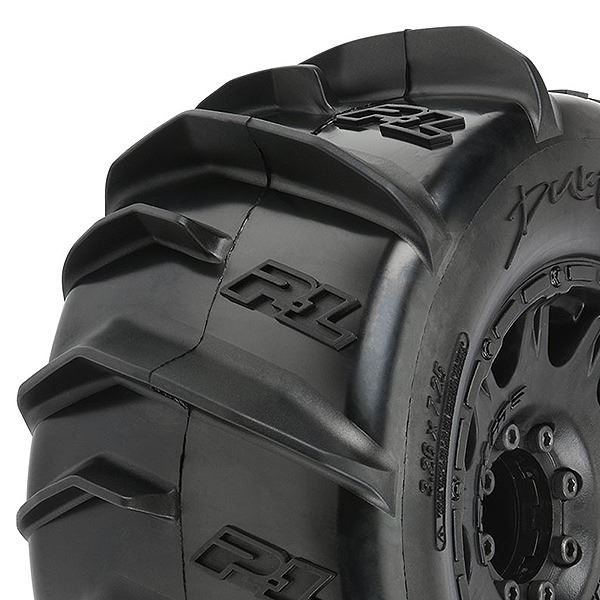 Proline Dumont 3.8  Paddle Tyr Es On Raid Blk 8X32 17mm Wheel