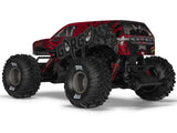 Arrma 1/10 Gorgon 223S 2Wd Rtr Monster Truck, Red/Black