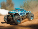 Arrma 1/8 Quake 4S Dsc 4X4 Rtr Monster Truck, White/Blue