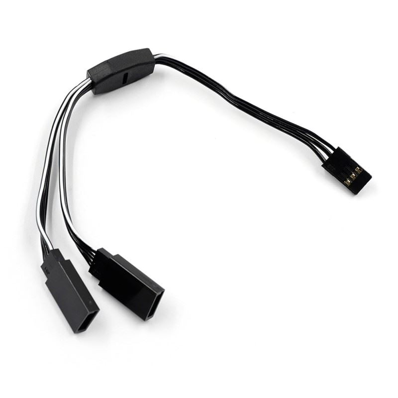 Yeah Racing 150mm 60-Core Y Harness High Current Servo Wire (JR/Futaba Plug)