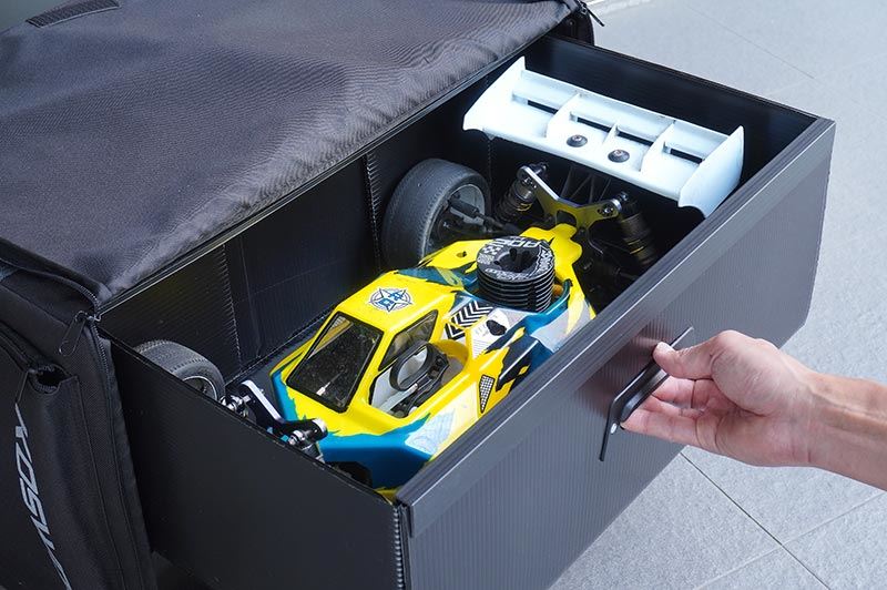 Koswork 1:8 Rc Compact 3 Drawer Bag (560X375X380Mm) Pp Frame