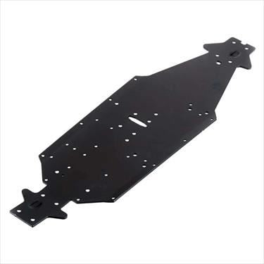 ARRMA Chassis Aluminum LWB Silver/Blue Kraton