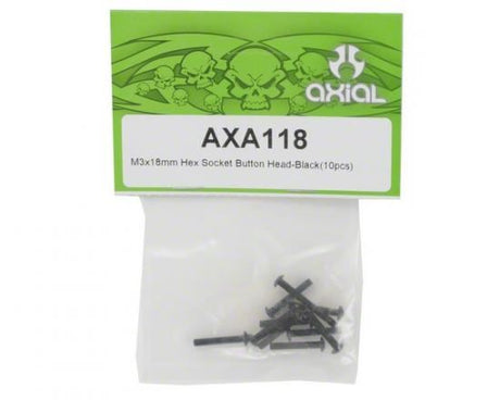 AXIAL Hex Socket Button Head M3x18mm (10)