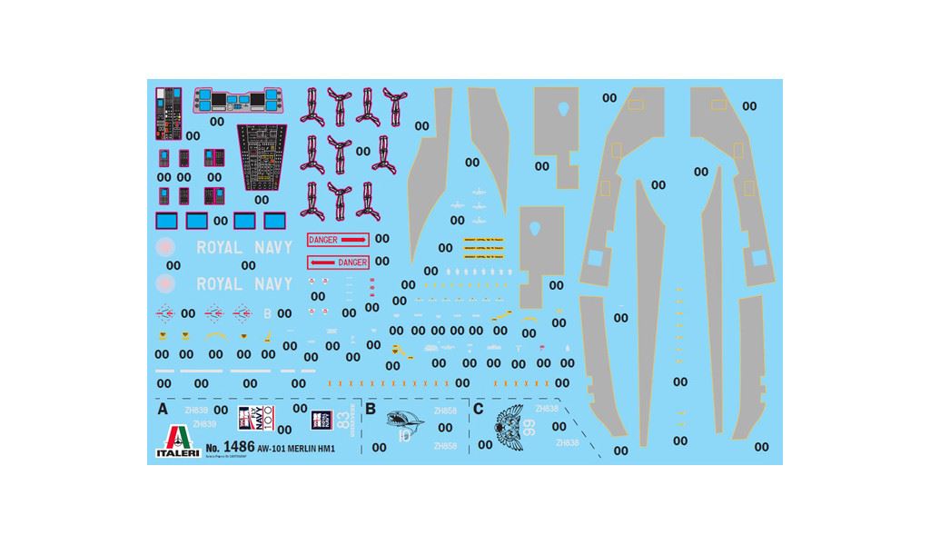 Italeri Aw-101 Merlin Hm.1
