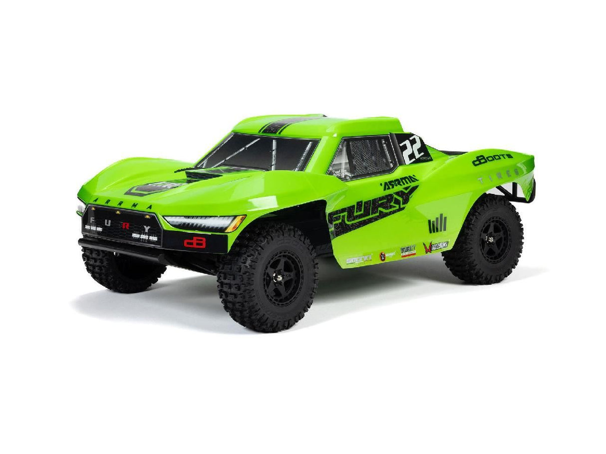 Arrma Fury 2Wd (No Battery/Charger) Green
