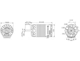 HOBBYWING XERUN 2848SD 2800KV MOTOR (1/12TH & 1/14TH CAR)