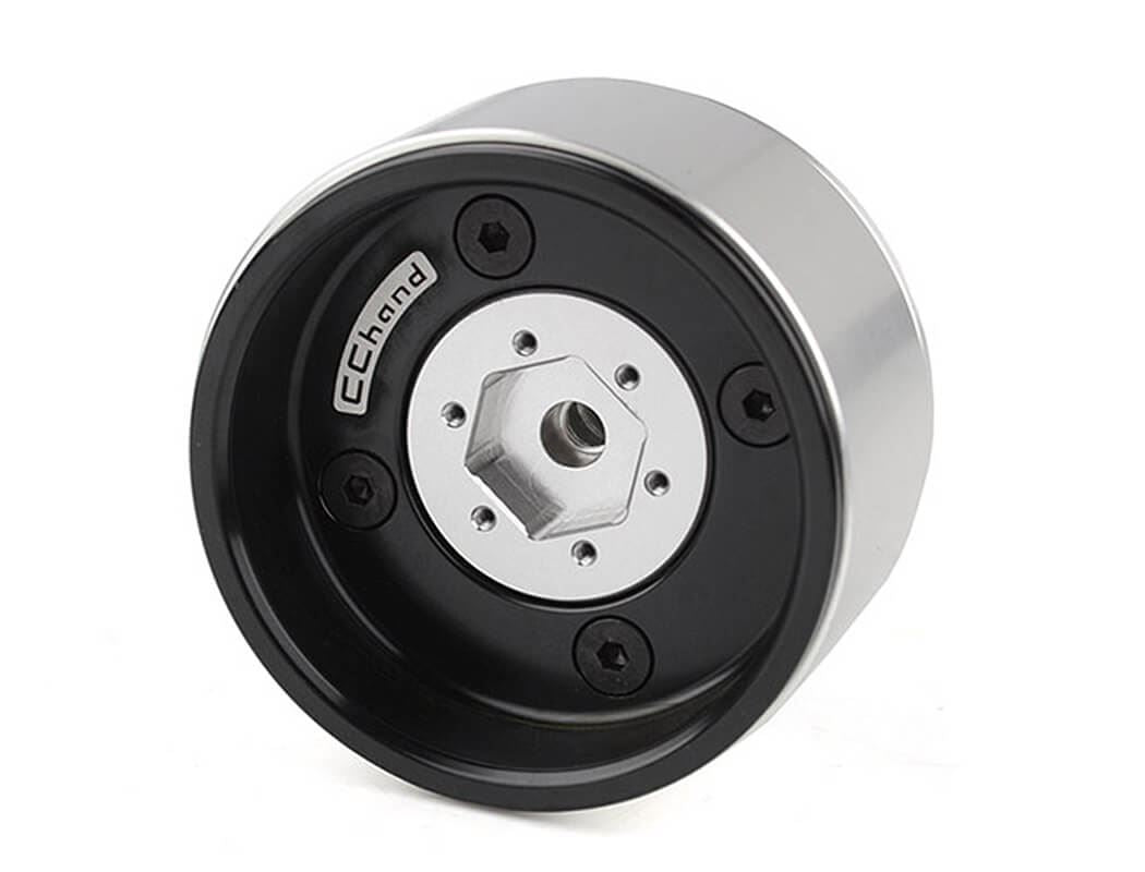 Rc4Wd Steam Roller 1.55  Aluminium Cap Wheels (4)
