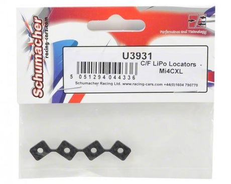 Schumacher C/F LiPo Locators - Mi4CXL