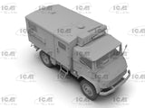 Icm Unimog S 404 With Box Body, German Military Truck