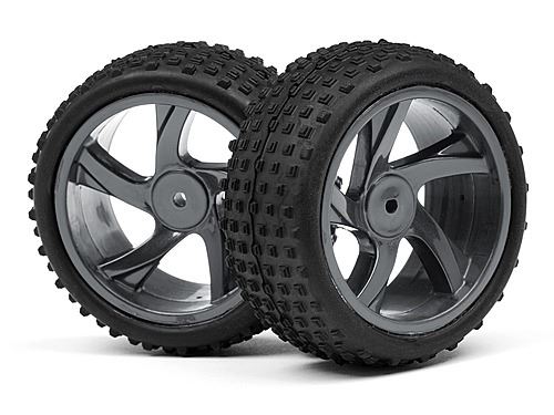 Maverick 1/18 Buggy Wheel & Tyre Assembly (Ion Xb)