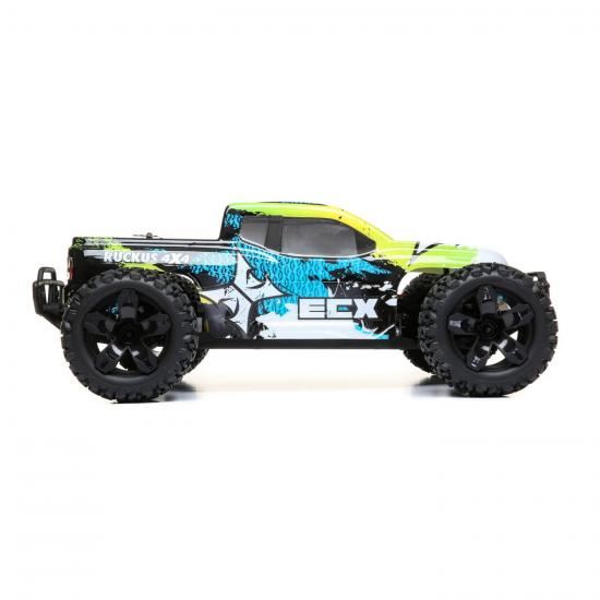 ECX 1/10 4WD Ruckus Brushed Green/Blue RTR (ECX03242T2)