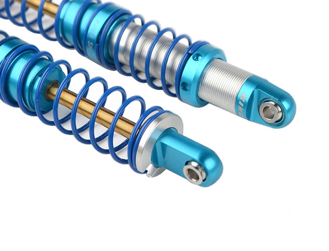Rc4Wd King Off-Road Racing Shocks 100Mm Silver/Blue