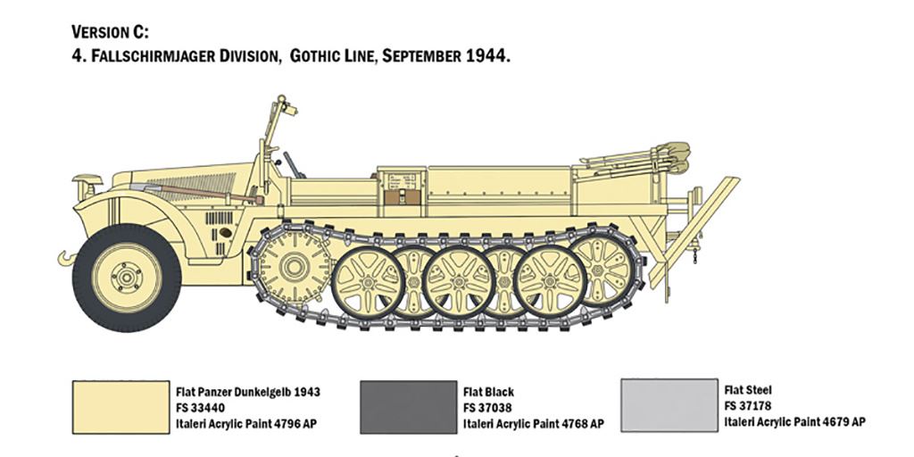 Italeri Demag D7 with Germ. Paratr. RR
