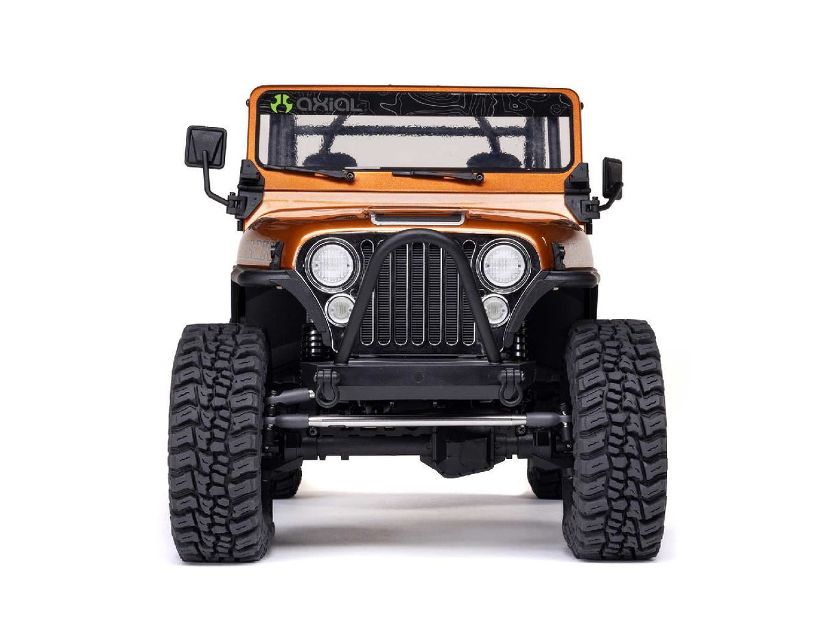 Axial 1/10 Scx10 Iii Jeep Cj-7 4X4 Rtr Rock Crawler, Copper