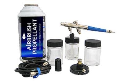Badger 200 Siphon Feed Airbrush Set - With Propellant