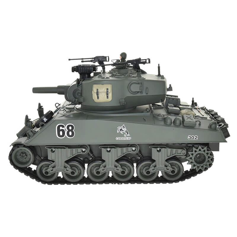 Brother Tank Rc Tank 1 18 Usa M4A3 Sherman Green