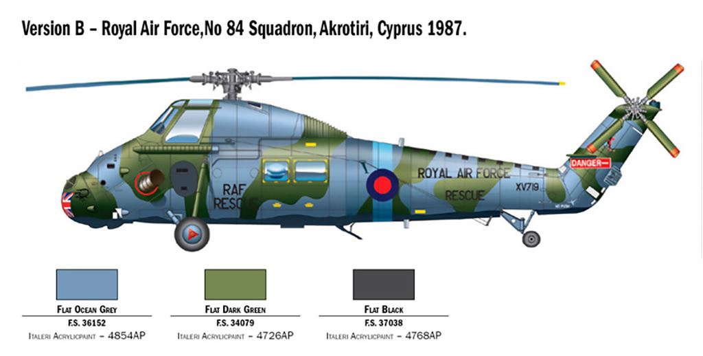 Italeri WESSEX UH.5 FALKLANDS
