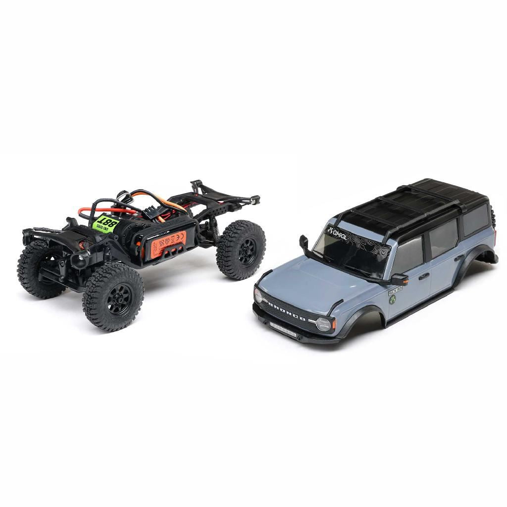 Axial 1/30 Scx30 Ford Bronco 4X4 Rtr Rock Crawler Blue