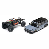 Axial 1/30 Scx30 Ford Bronco 4X4 Rtr Rock Crawler Blue