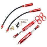 Yeah Racing 90mm Desert Lizard Piggyback Internal Spring Damper Pair Red