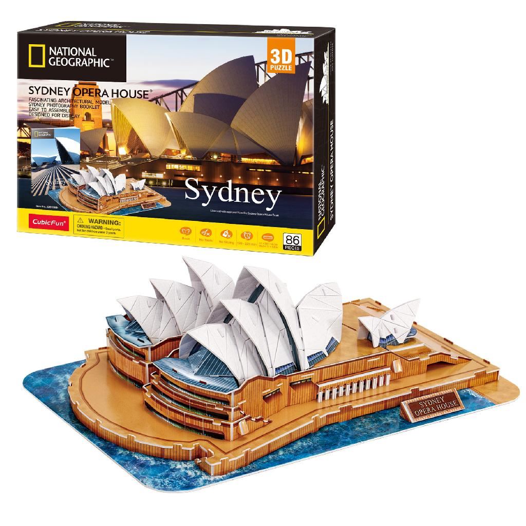 Cubicfun Sydney Opera House (86 Pieces)
