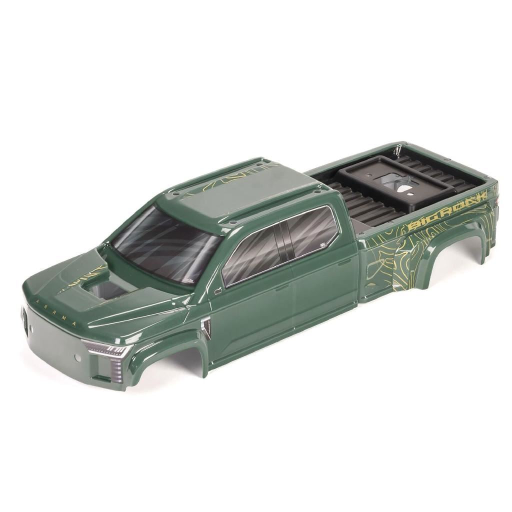 Arrma Big Rock Crew 4X4 Cab Clipless Painted Decaled Trimmed Body,