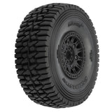 Proline 1/7 Mirage Tt Belted F/R Tires Mtd 17mm Blk Raid (2): Mojave