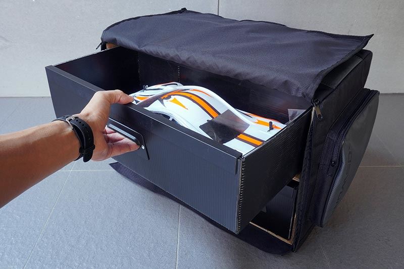 Koswork 1:10 Rc Compact 3 Drawer Bag (600X300X350Mm)