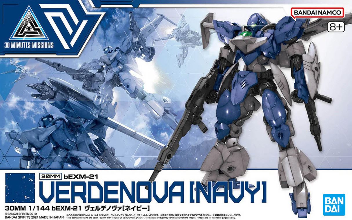 Bandai Hobby 30Mm 1/144 Bexm-21 Verdenova (Navy)