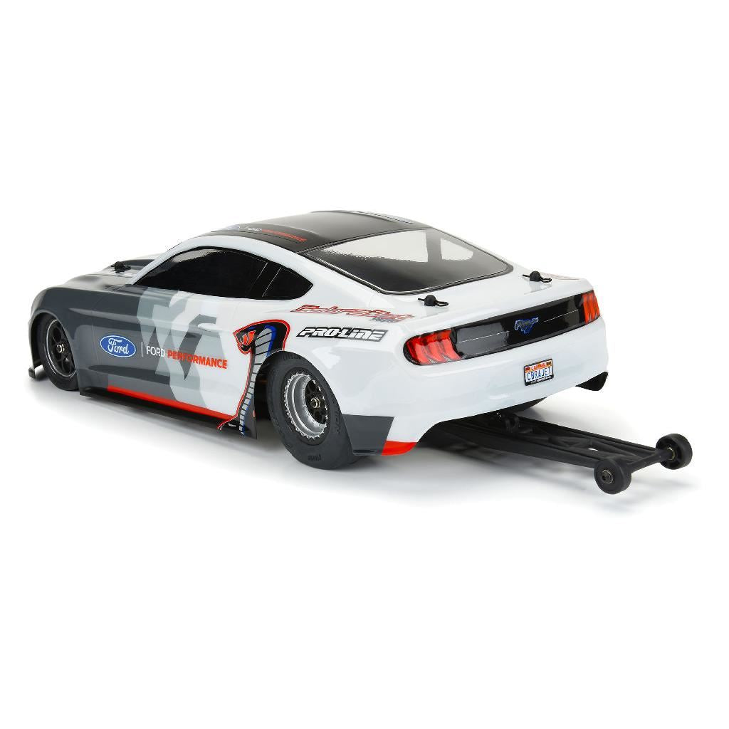 Proline 1/16 2021 Ford Mustang Cobra Jet Clear Body: Losi Mini Drag