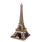 Cubicfun Eiffel Tower With Led Lighting (84 Pieces)