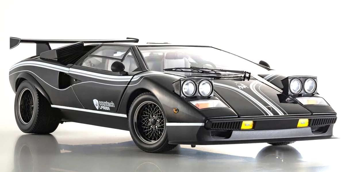 Kyosho 1:12 Lamborghini Countach Lp500R 1982 Black